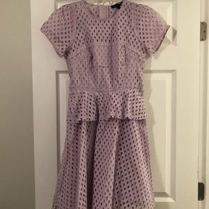 Banana Republic Lilac Purple Lace Dress